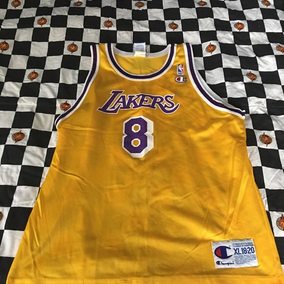 kobe bryant youth xl jersey